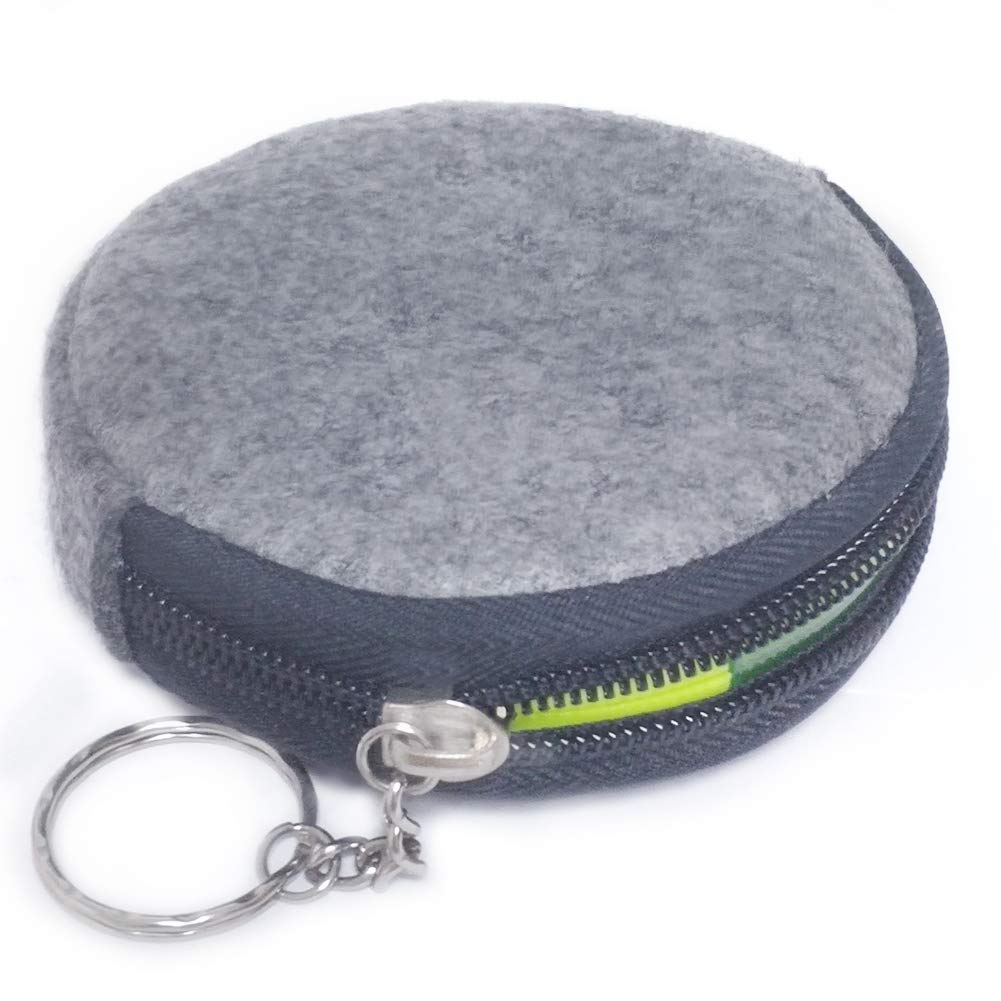 INVODA Portable Pill Case Storage Bag, Dark Grey, Protects Pill Box from Breakage and Scattering, Fits in Pocket or Bag