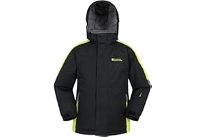 Mountain Warehouse Raptor Kids Ski Jacket, Boys & Girls Snow Coat