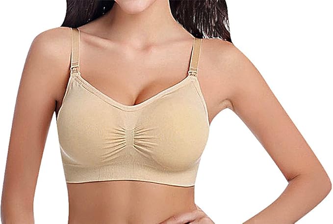 nursing crop top bra