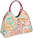 Large Water Resistant Beach Bag High Fashion Print with Zipper TopCan be PERSONALIZED (Blank, Summer Paisley)