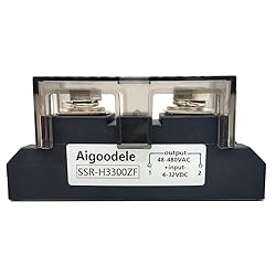 Aigoodele 300A Industrial Solid State Relay SSR