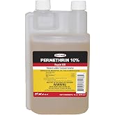 Durvet Permethrin Concentrate 10% - Control Insecticide Flea, Tick, Fly, Lice &amp; Mite, 16 oz.
