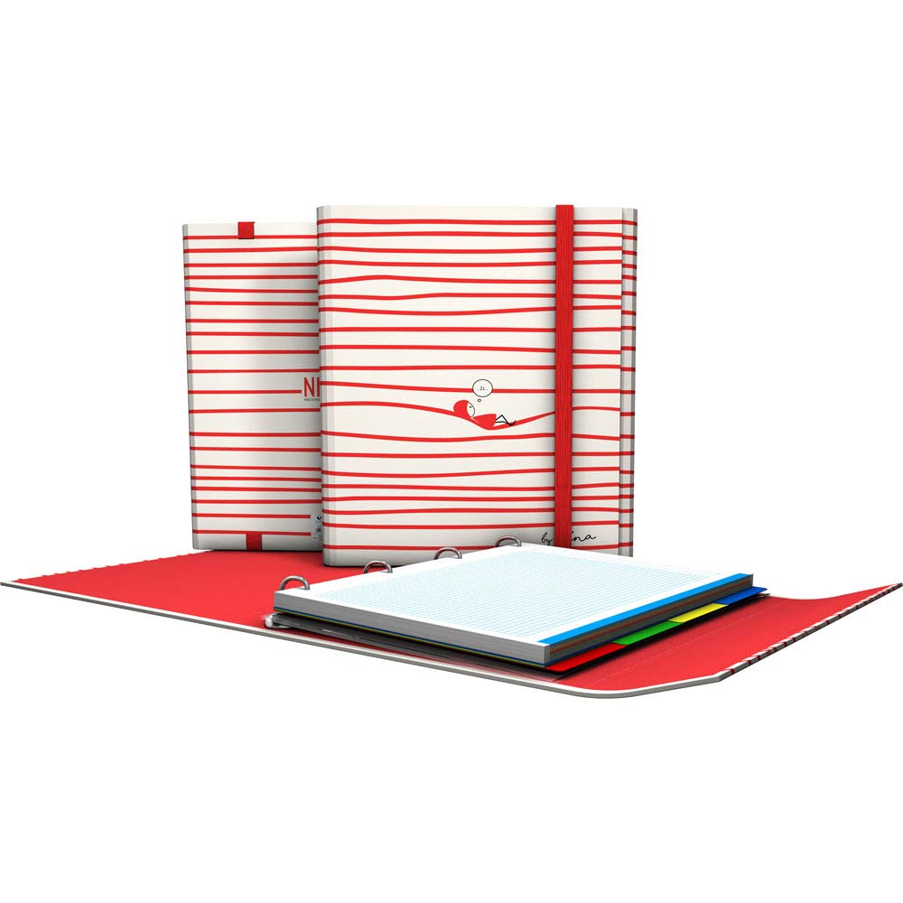 Grafoplás 88211977 Nina and Other Little Things Collection Folder with Refill, Model Relax, A4