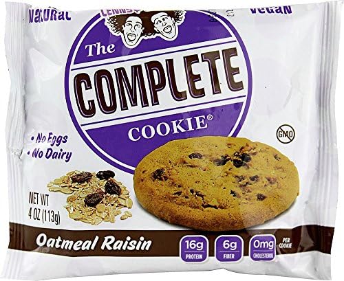Lenny & Larry's The Complete Cookie, Oatmeal Raisin 4 OZ (Pack of 14) + (6 Pack of M&M Milk Chocolate 1.69oz)