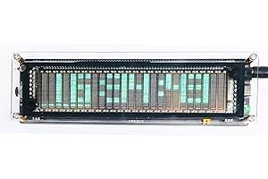 JHEUAYK LED Audio Spectrum DIY Kit, AK2515 Audio Spectrum Analyzer, VFD Sound Level Meter, VU Meter Screen Display Signal Spectrum Analyzers Tool