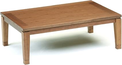 Amazon Co Jp こたつ 長方形 国産 ネジ止め 継ぎ脚5ｃｍ ルーブ 75サイズ ホーム キッチン