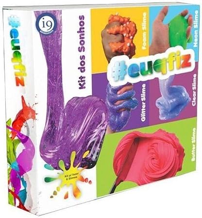 Slime, Kit dos Sonhos, euqfiz, i9 Brinquedos
