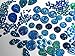 400 Pcs of Assorted Pearl Finish, Irridescent Flat Back Tear Drop Beads Cabochons Assorted Sizes 4mm-18mm