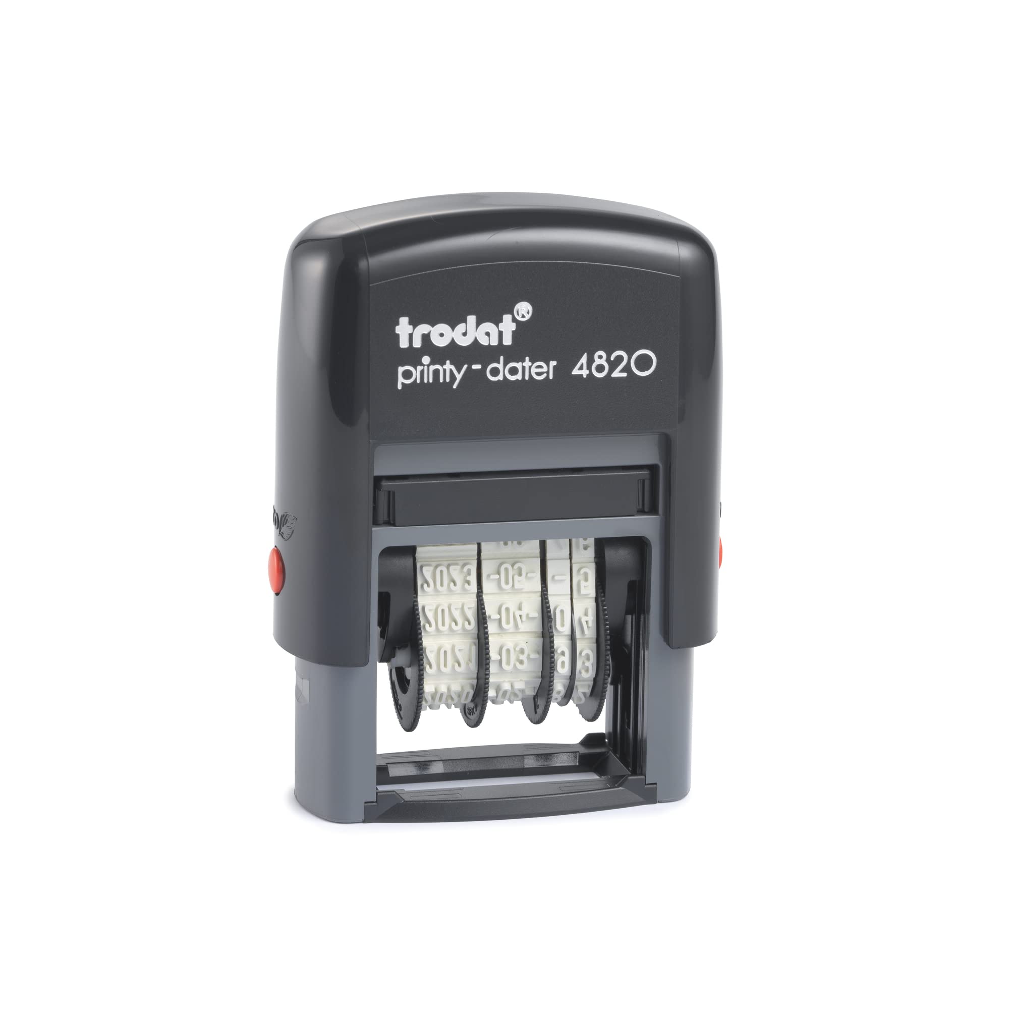 Trodat 4820 Printed date, ISO-variant 4 mm (black) (packaging may vary)
