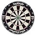 Nodor Champion's Choice Practice Self-Adhesive Bristle Dartboard - Used by Pro Dart Throwers to Enhance Their Skills, Black