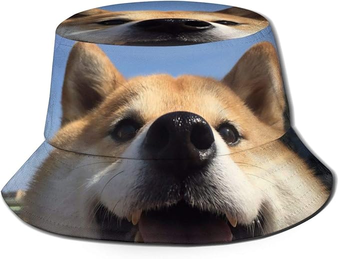 Amazon かわいい 柴犬 キャップ バケットハット 帽子 の サン バイザー メンズ レディース かわいい おしゃれ 紫外線対策 日常用 旅行用 釣り 登山 旅行 海外 夏 漁夫帽 帽子 通販