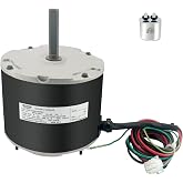 F48AA68A50 Condenser Fan Motor Replace for York, Coleman, GE, Genteq | Luxaire, Century A.O. Smith F48M27A50 THGF36S41S3A THGF60S41S3A motors, 1/4 HP 850 RPM 208-230V 2-Year Warranty Leungoo