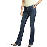 Ariat Womens R.e.a.l. Mid Rise Corinne Boot Cut Jean