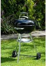 Weber Compact Kettle Charcoal Grill 47cm Ø Porcelain Enamel Lid Bowl view 3