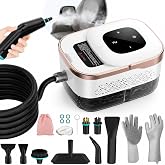 Steam Cleaner, 6 Steam Levels, 42oz Tank &amp; 11 Pieces Accessories, 1500W High-Temperature Steam Cleaner for Home, Handheld Steamer for cleaning Grout,Tile,Kitchen,Bathroom,Car