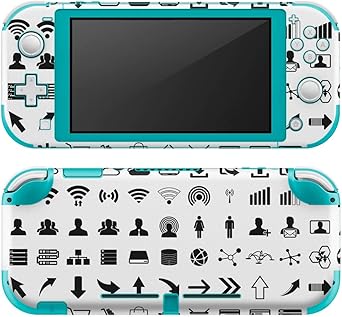 Amazon Co Jp Igsticker Nintendo Switch Lite 専用 デザインスキンシール 全面 任天堂 スイッチ ライト 専用 ゲーム機 カバー アクセサリー フィルム ステッカー エアフリー アイコン シンプル Video Game Video Game ゲーム