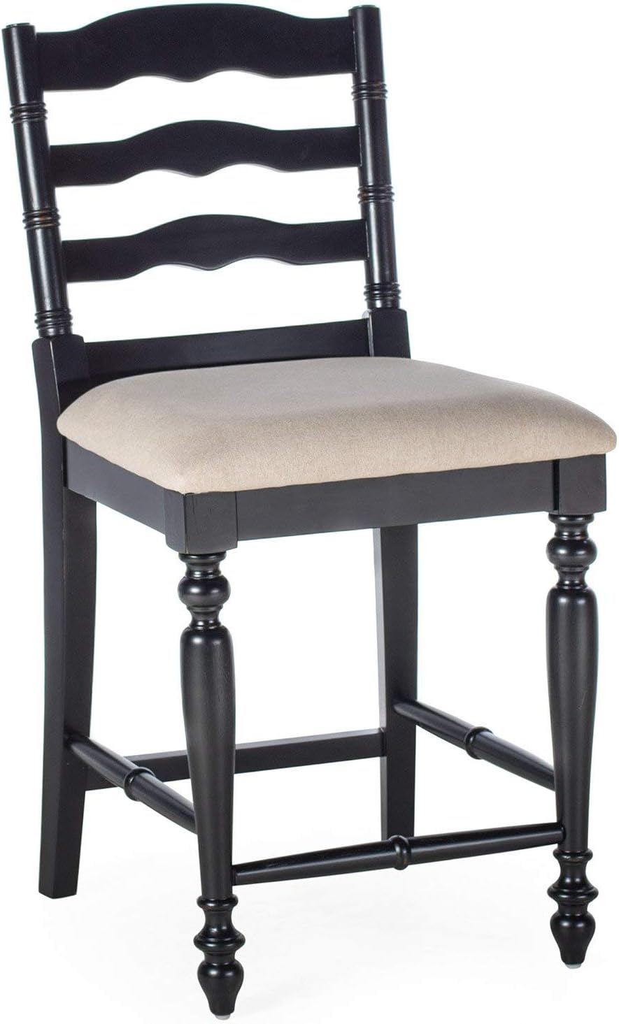 Best Black Wood Counter Stool Ladder Back
