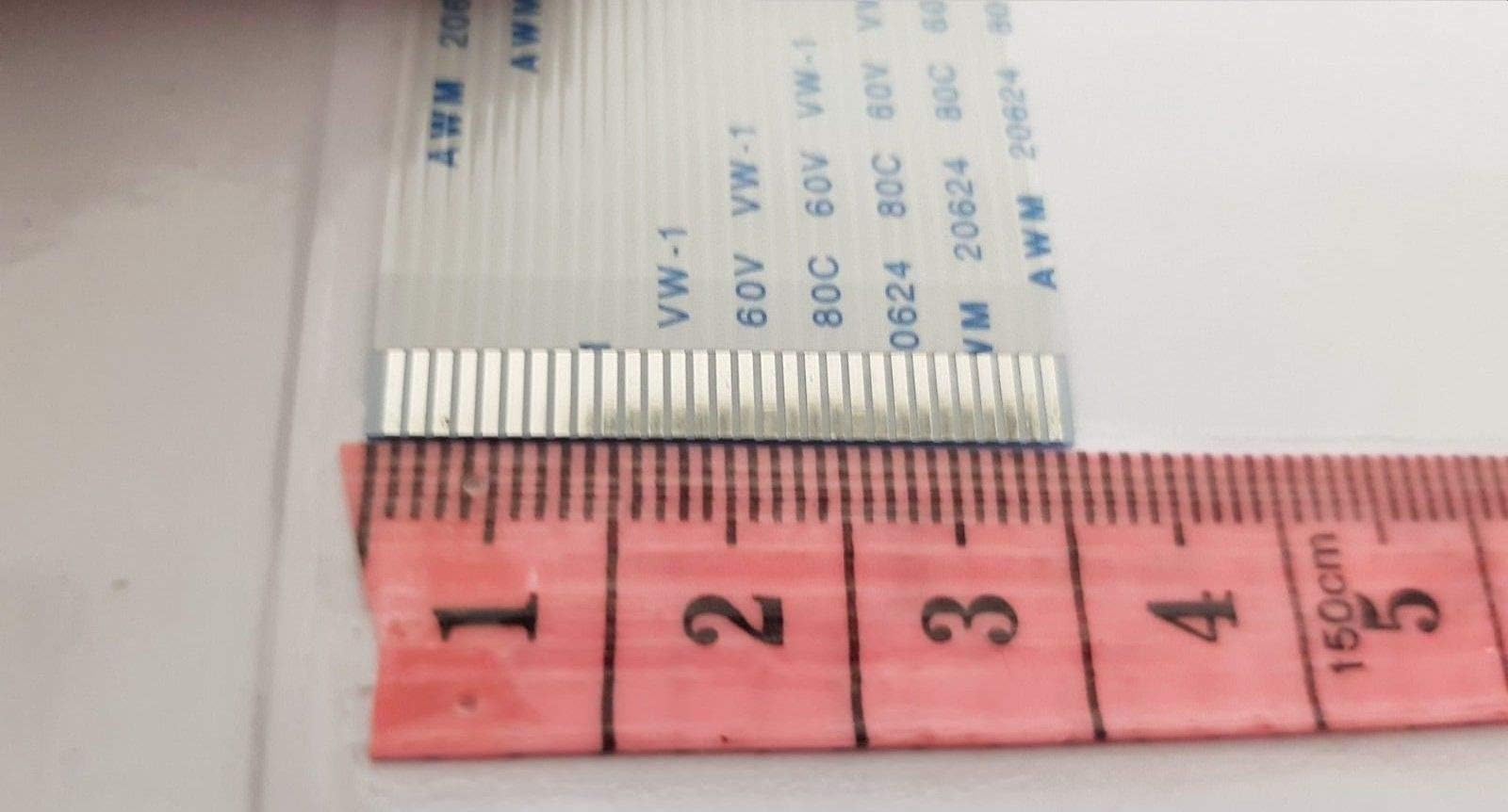 Dominexsus AWM 20624 80C 60V VW-1 30 cm Long 3.1 cm Wide 30 Pin Flex Ribbon Cable