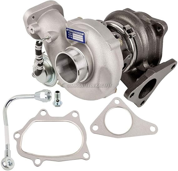 Turbo Turbocharger w/Gaskets & Oil Feed Line For Subaru