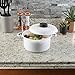 Handy Gourmet Micromaster Kitchen Microwave Pressure Cooker - White