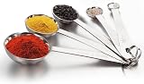 HAUSPROFI Measuring Cups and Spoons Set 13 Pieces Stainless Steel view 2
