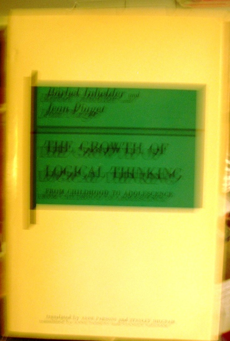 inhelder and piaget 1958