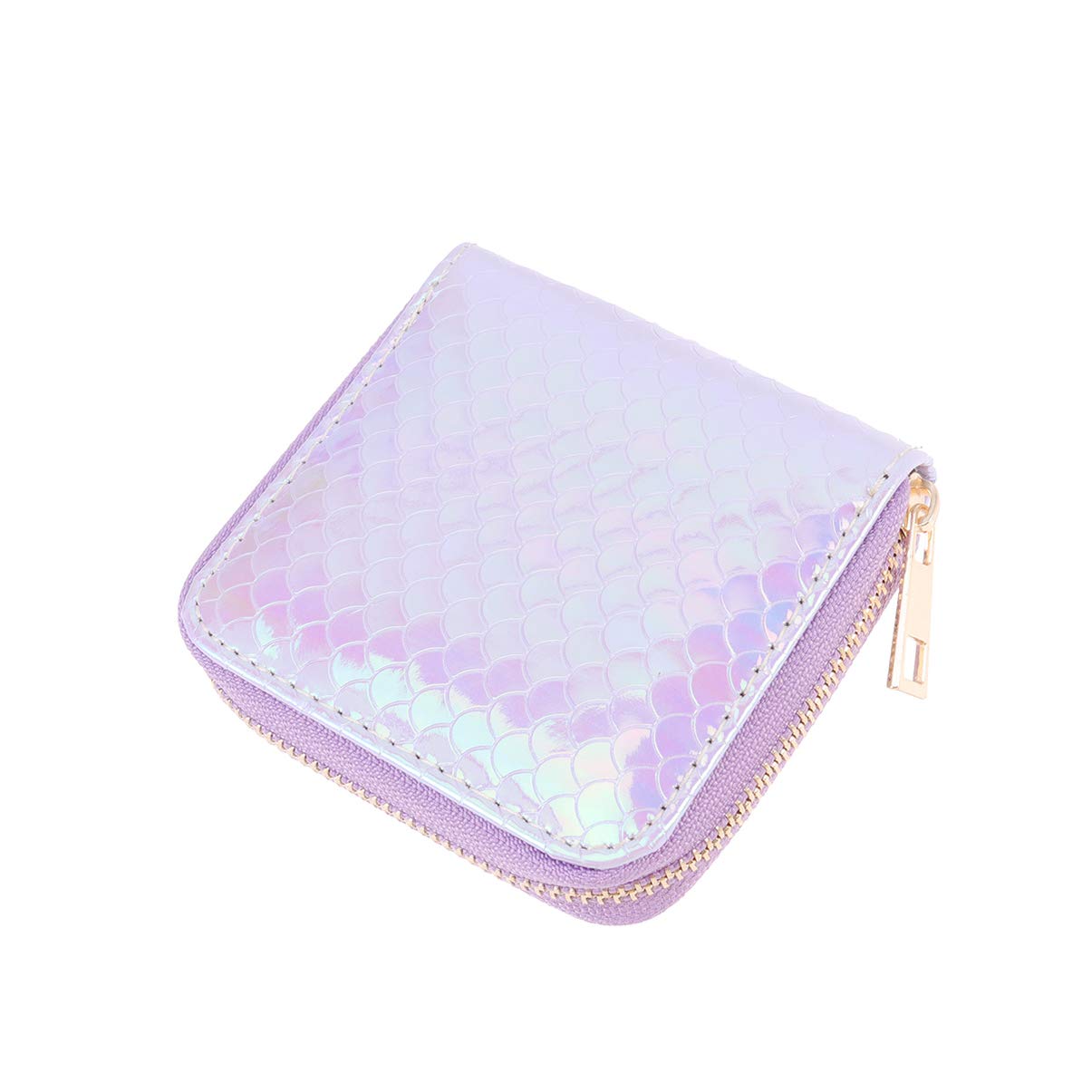 Kids Wallet Coin Purse Mermaid Coin Bag Iridescent Change Purse Credit Card Holder for Girls