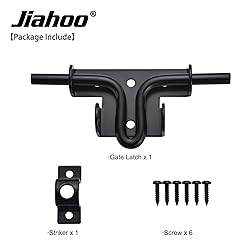 JIAHOO Slide Bolt Gate Latch, Heavy Duty Door Lock
