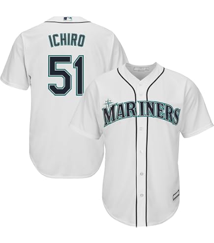 Amazon.com: Ichiro Suzuki Seattle Mariners #51 MLB Kids Youth 4-20