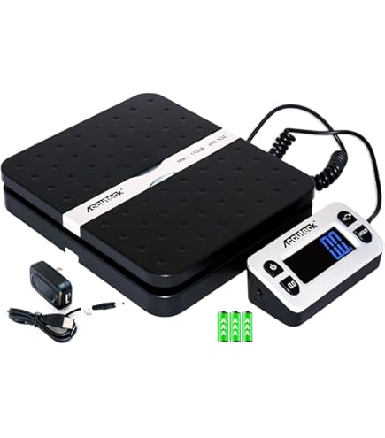 ACCUTECK Digital Shipping Scale 70lb Capacity - Touch Screen Postal Scale With Tare Function