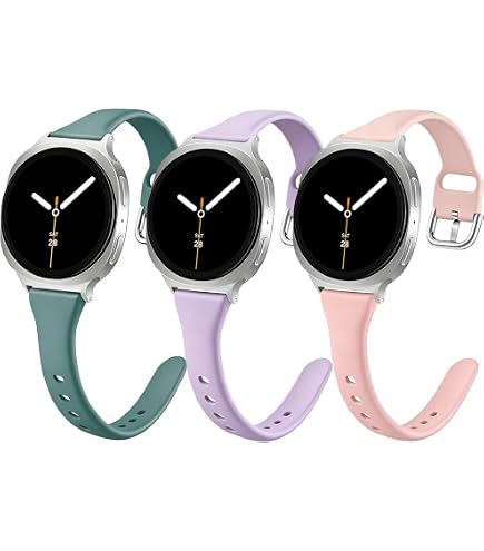 Amazon.com: 3 Pack Slim Sport Bands for Samsung Galaxy Watch
