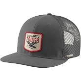 Carhartt Men's Washed Duck Flat Brim Eagle Graphic Cap