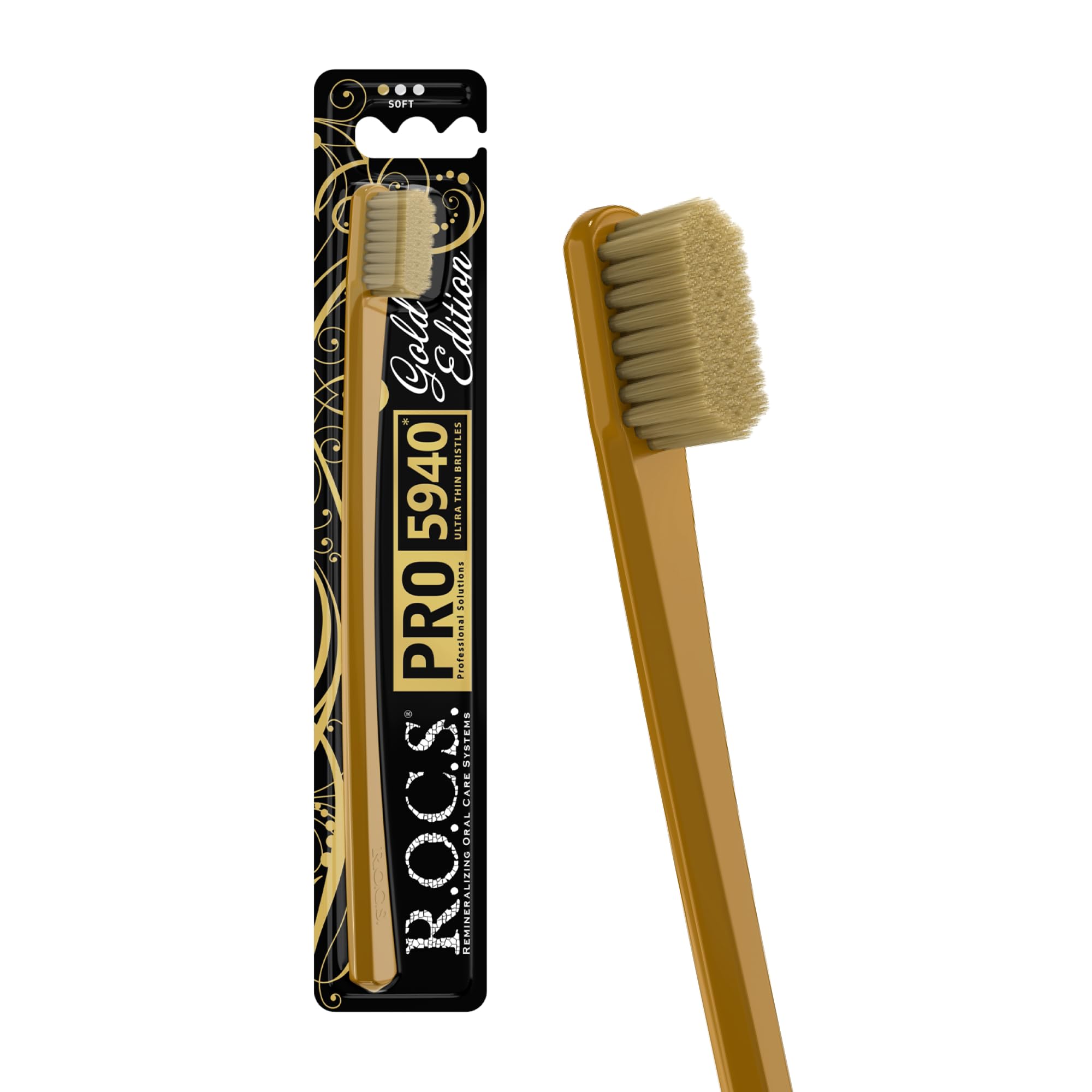 Toothbrush R.O.C.S. PRO Gold