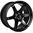 Enkei 485-895-6515BK T6S Tuning Wheel 18x9.5 +15 5x114.3 Black Paint
