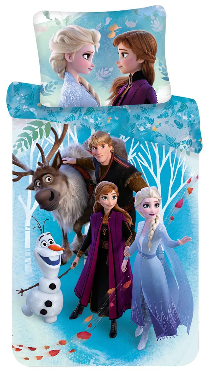 Disney Frozen Duvet Cover - Eenpersoons - 140 x 200 cm - Cotton