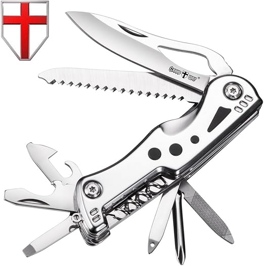 Knife Multi Function Compact Stainless Steel Multi Purpose Folding