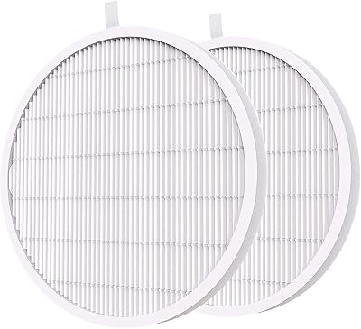 MelodySusie Nail Dust Collector Filter 2 Pack Reusable Electric Suction Machine