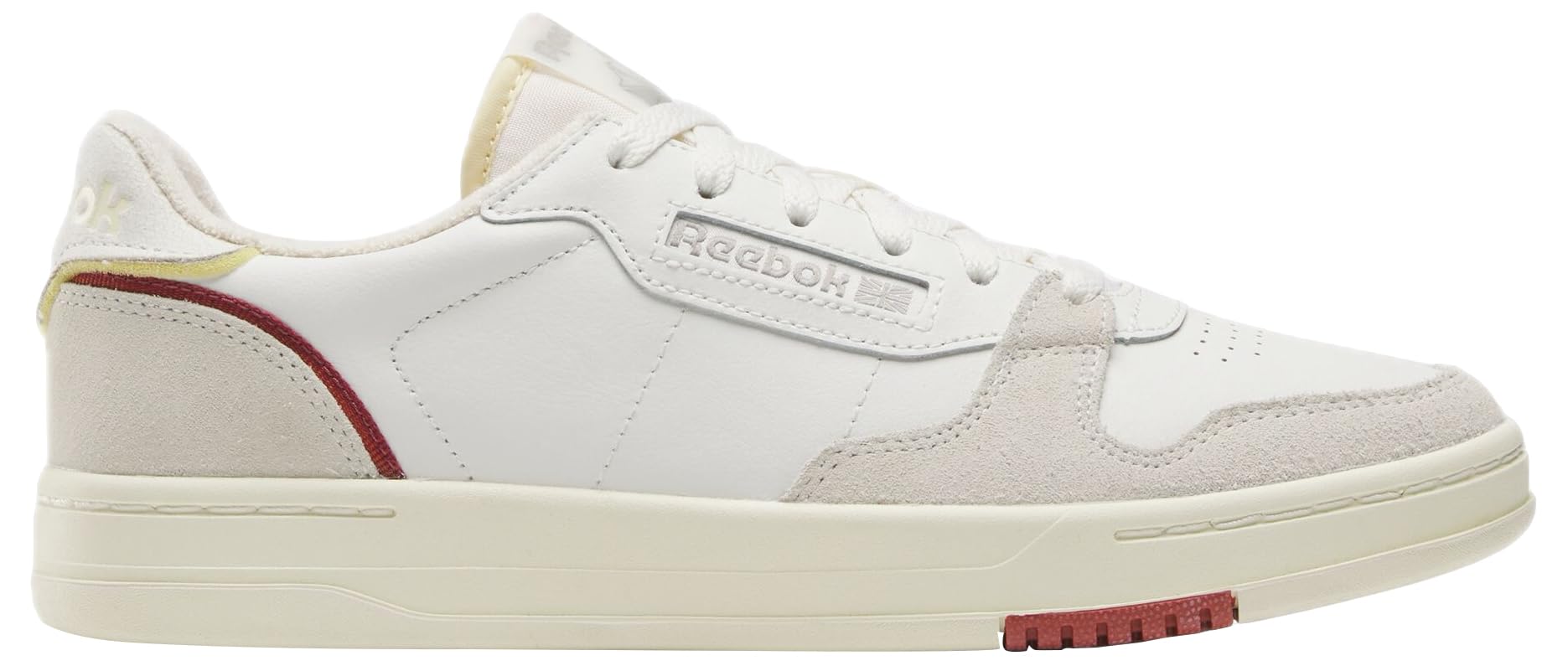 Reebok Unisex Phase Court Sneaker, Chalk/Vintage Chalk/Weathered White, 4.5 US Men