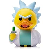 TUBBZ: Rick &amp; Morty - Rick Sanchez Vinyl Rubber Duck Collectible Toy 3.5" | Officially Licensed Merchandise &ndash; Vinyl Figure with Bathtub Display, Themed Character, Novelty Gift &amp; Jeep Ducking