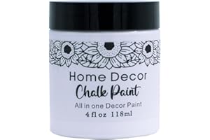 DGAGA White Chalk Paint for Furniture,Chalk Finish Furniture Paint,Craft Paint for Wood,Interior House Paint,Chalkboard Paint for DIY Home Decor,Table,Wall,Laminate,No Sanding