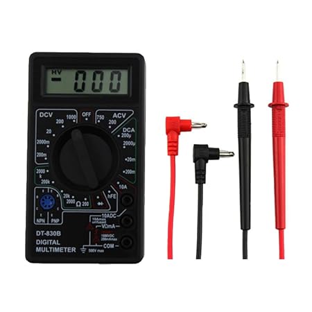 Digitales Multimeter DT-830B LCD Voltmeter Amperemeter Ohmmeter Volt AC DC Tester Messgerät Werkzeug