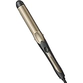 INFINITIPRO BY CONAIR Tourmaline Ceramic 1¼-Inch Curling Iron, 1¼-Inch Barrel Produces Loose Curls, Hair Curler for Use on Medium and Long Hair, Dark Grey