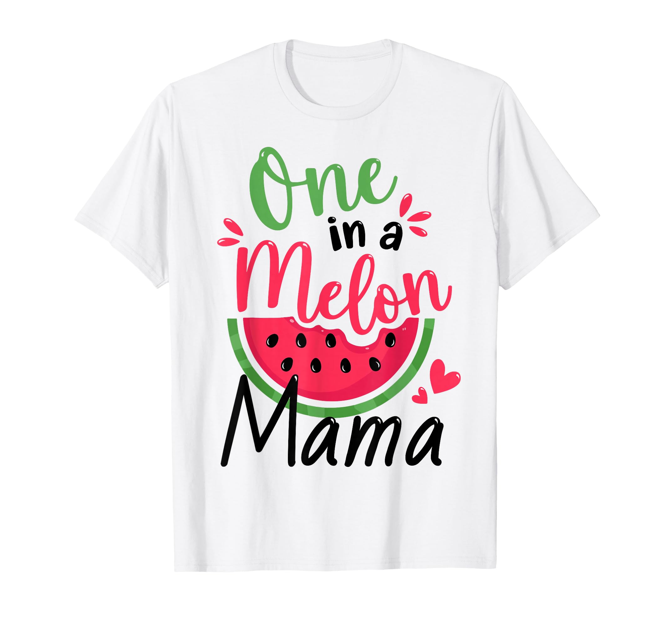 Photo 1 of One in a Melon Mama 1st Birthday Party Family Matching T-Shirt