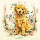 Dimenions Puppy Counted Cross Stitch Craft Kit, 12