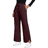 Xaatren Nurse Scrub Work Pants for Women,2-Way Stretch Mid-Rise Straight Leg Medical Workwear Drawstring & 4 Pockets Bottoms