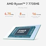 Beelink EQR7 Mini PC Ryzen 7 7735HS 24G RAM 500G NVMe Win 11 Pro view 6