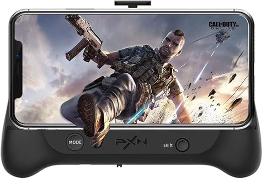 Amazon Co Jp Pxn 新登場 正規品 Iphone専用 スクリーンを遮らない 4本指 コントローラー Bluetooth接続 Pubg 荒野行動対応 Iosゲームパッド 日本語取扱書付き Pxn P10 ゲーム