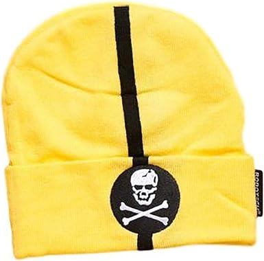 yellow beanie hat uk