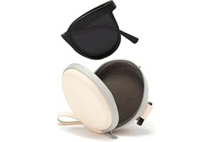 Cyxus Folding Sunglasses Cat Eye for Women Men UV400 Protection Ultralight Easy Carry Foldable Sunglasses For Driving Golf