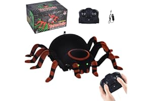 Wall Climbing Spider, RC WallClimbing Spider,Wall Crawler Gecko,Rechargeable Remote Control Robot Toy,Scary Climbing Toy for 